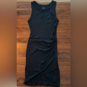 Joe’s Ribbed Mini Dress Black Size Small